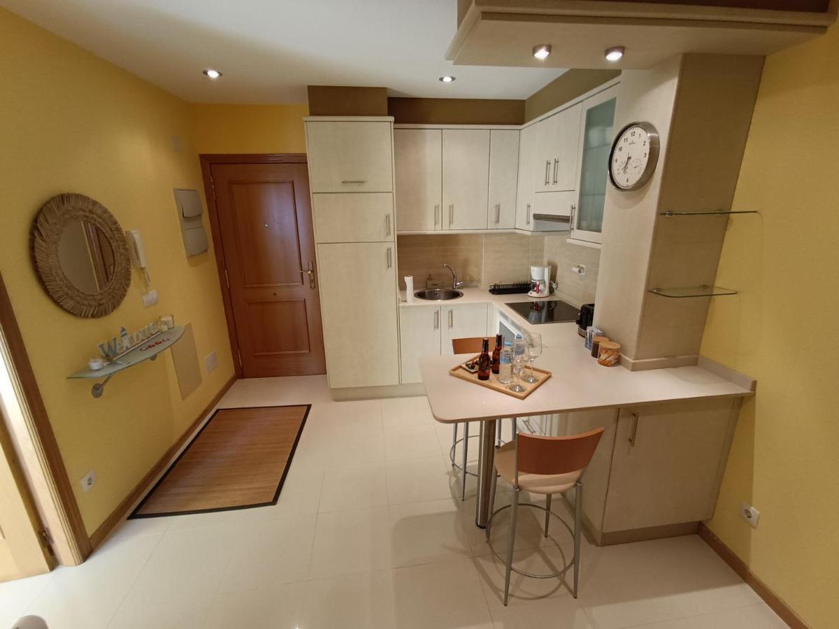 Apartmán Mirador Mar De Castelao, 1ª Linea De Playa Urbana Villanueva De Arosa Exteriér fotografie