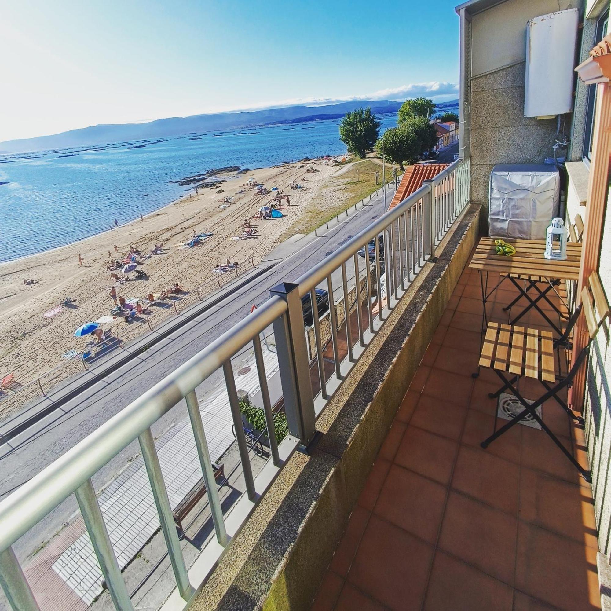 Apartmán Mirador Mar De Castelao, 1ª Linea De Playa Urbana Villanueva De Arosa Exteriér fotografie