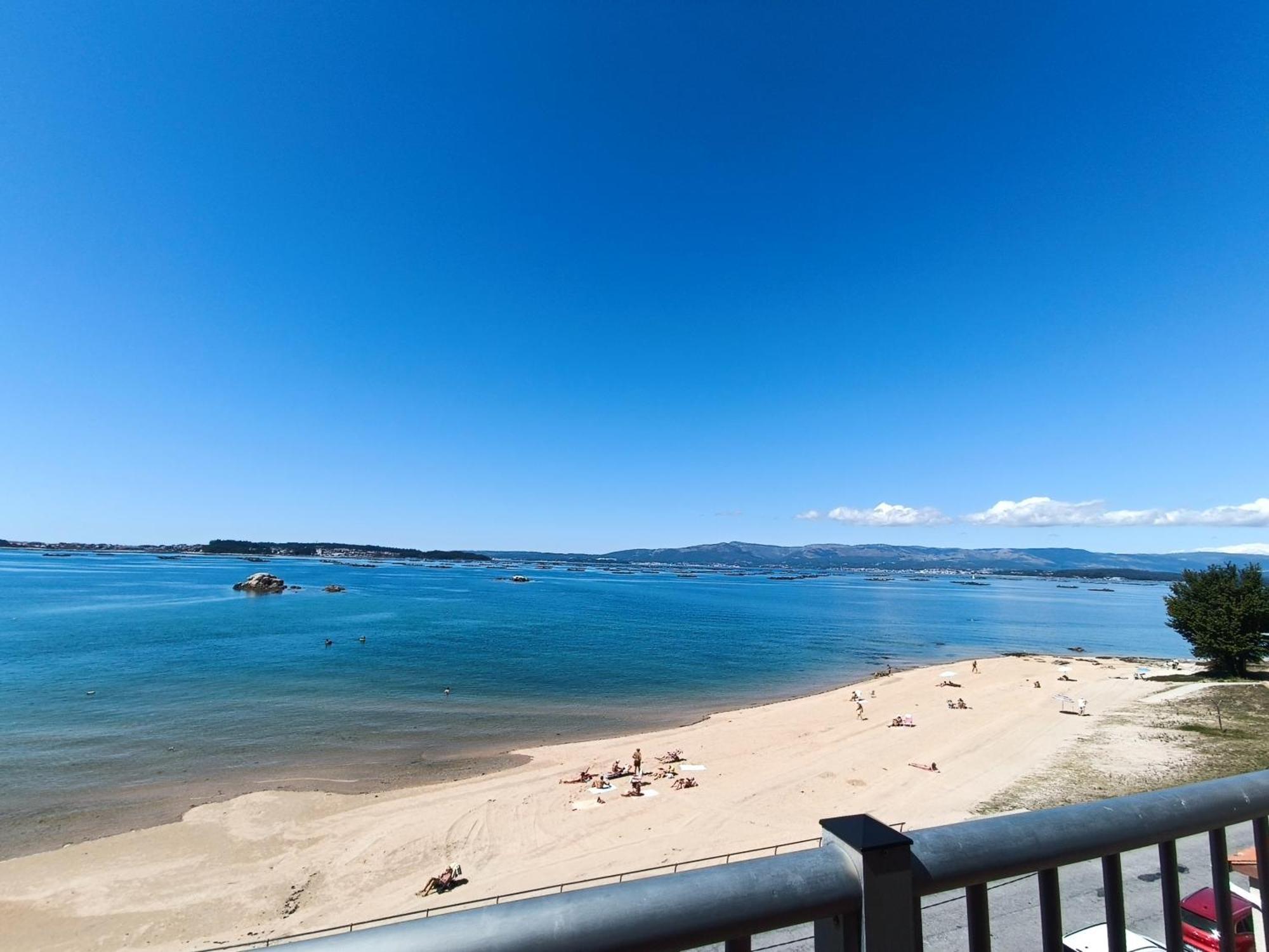 Apartmán Mirador Mar De Castelao, 1ª Linea De Playa Urbana Villanueva De Arosa Exteriér fotografie